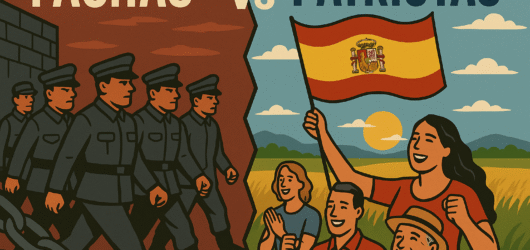 ¡Que no te engañen! Ser facha no es ser patriota.